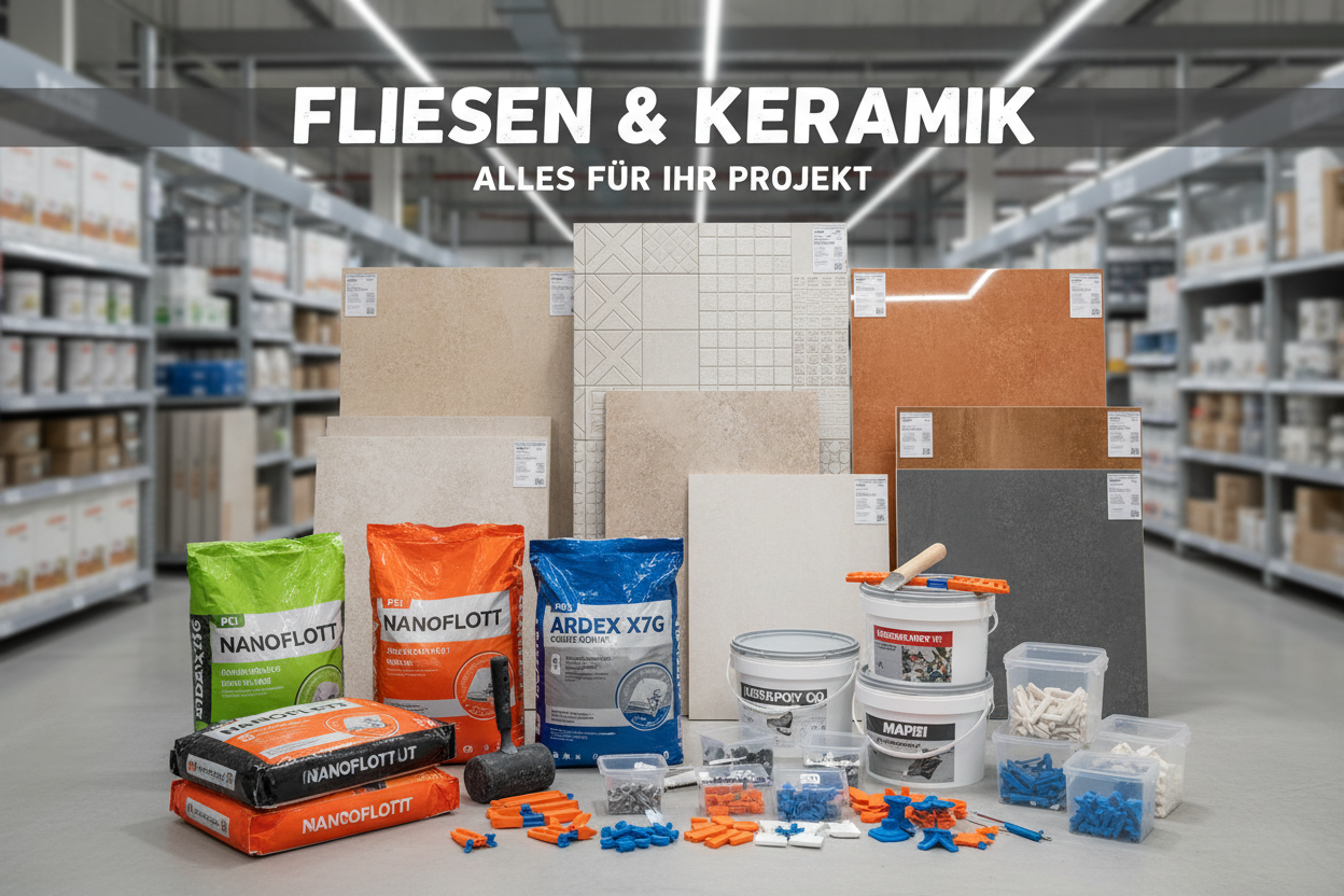 Fliesenkleber & Zubehör für Keramik